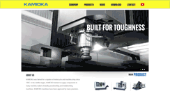 Desktop Screenshot of kamioka.com.tw