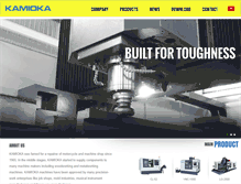 Tablet Screenshot of kamioka.com.tw